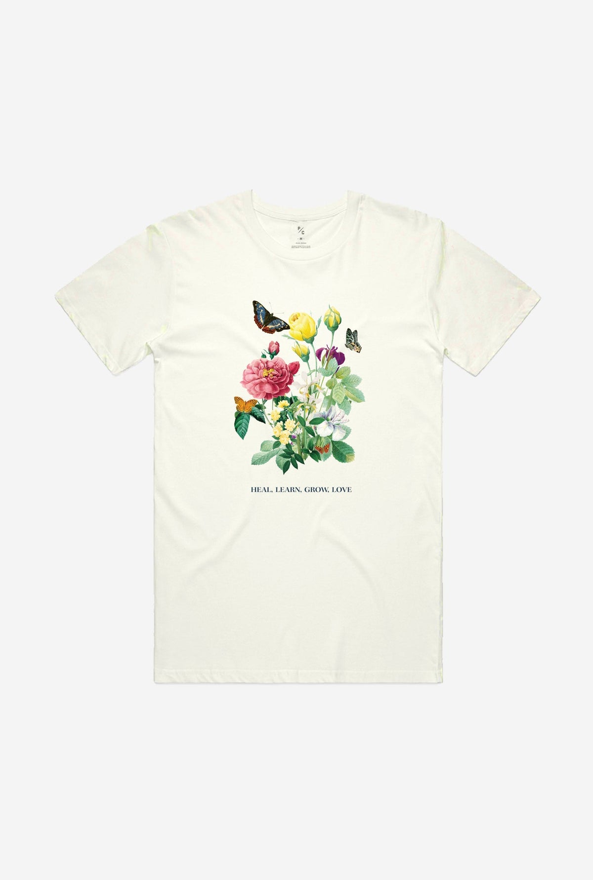 Heal & Grow T-Shirt - Natural