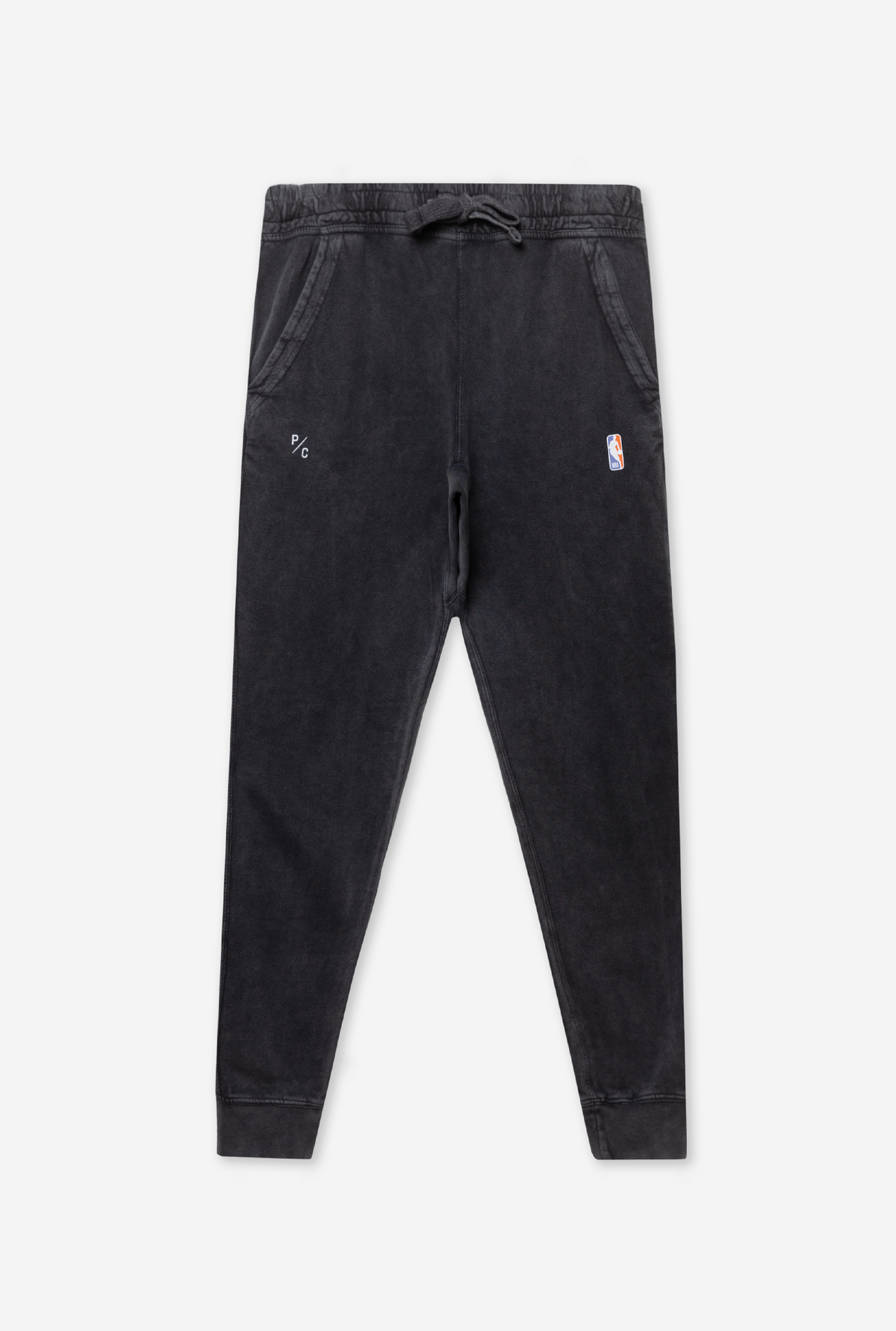 NBA Stone Wash Jogger - Black