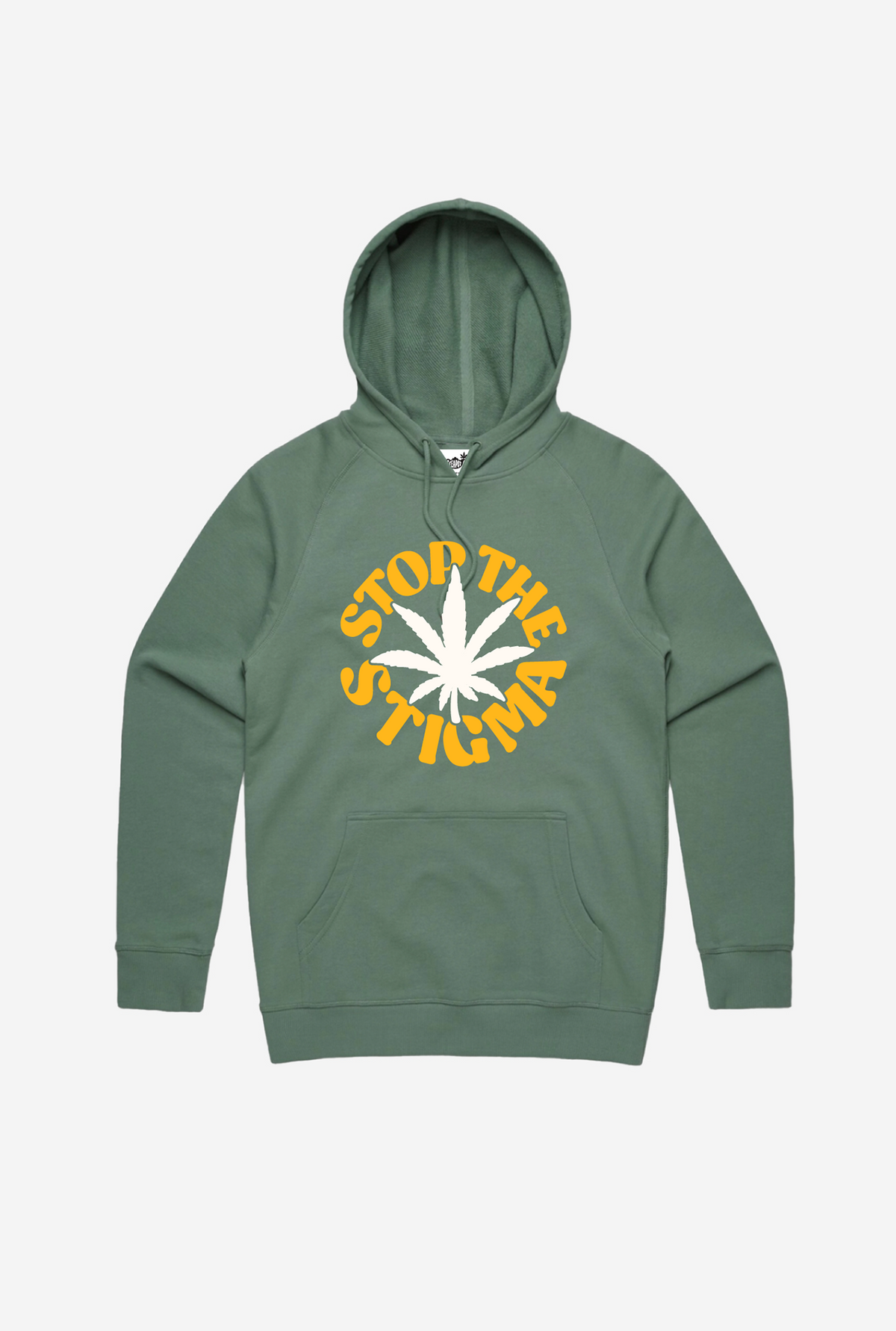 Stop the Stigma Heavyweight Hoodie - Sage