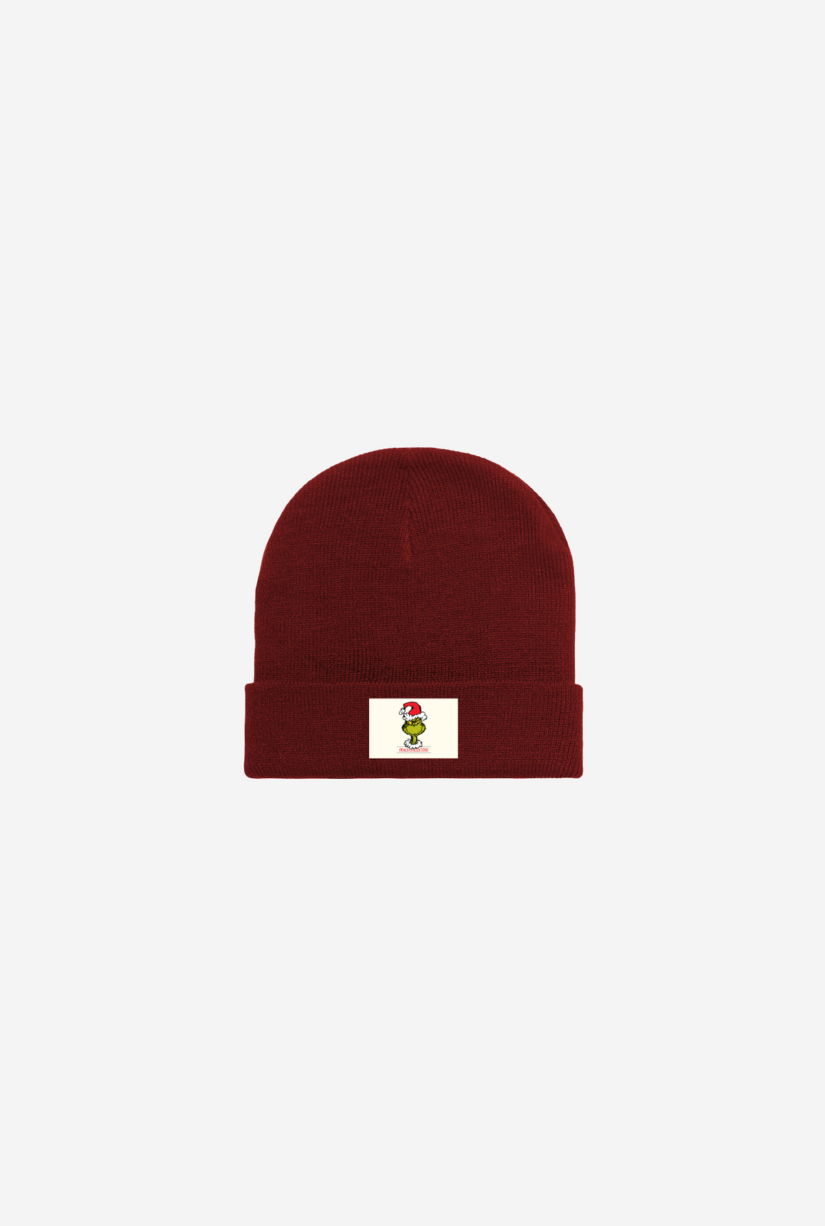 Vintage Grinch Toque - Maroon