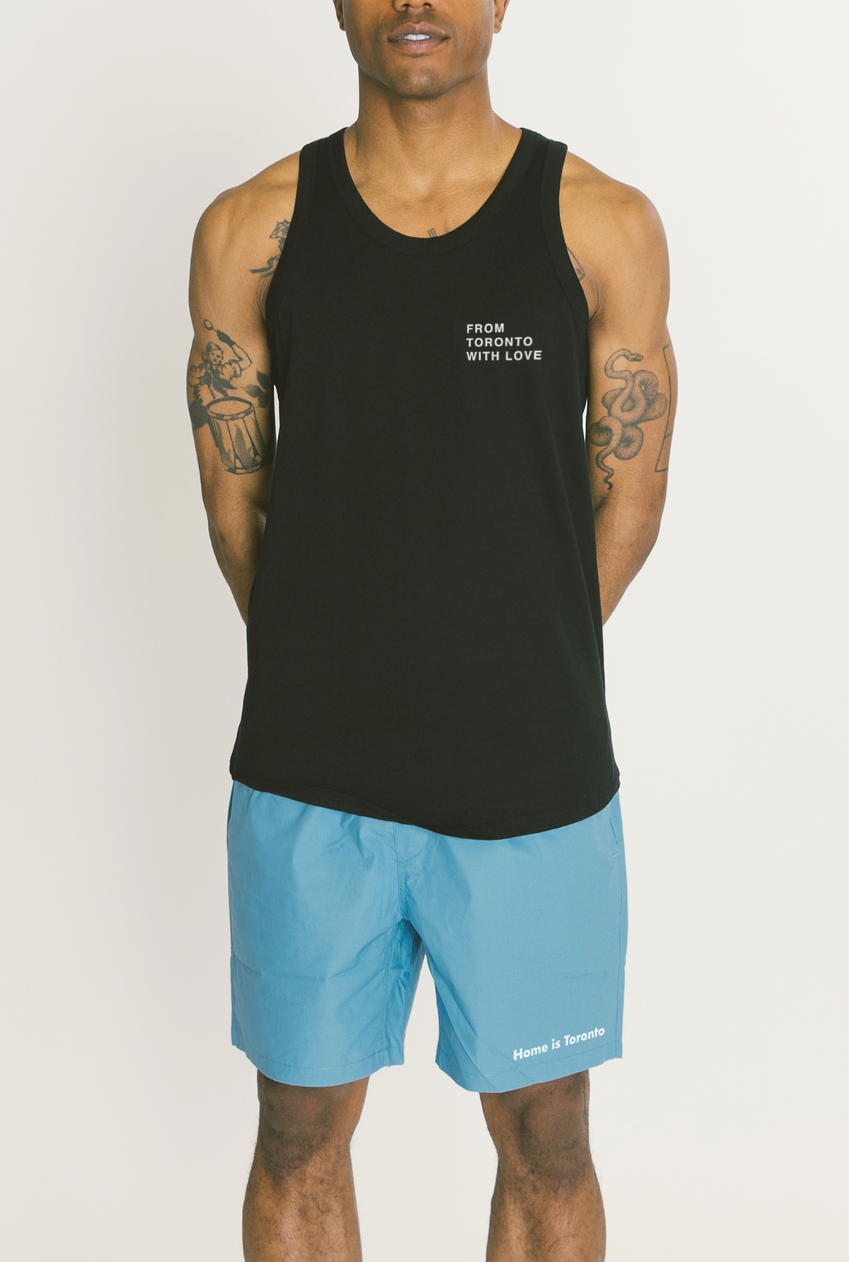 From Toronto with Love Tank - Black