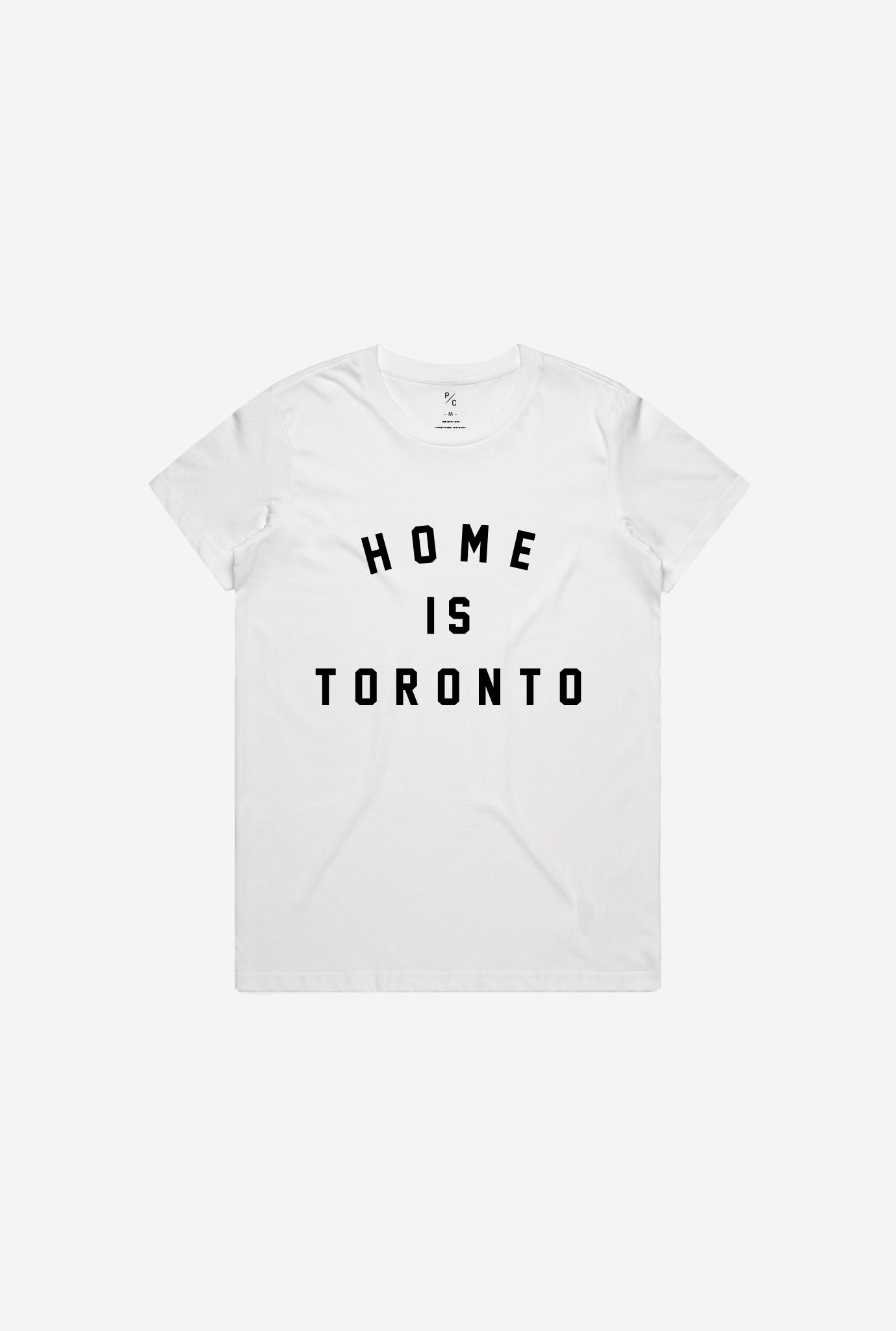 Home is Toronto Varsity Women's T-Shirt - White