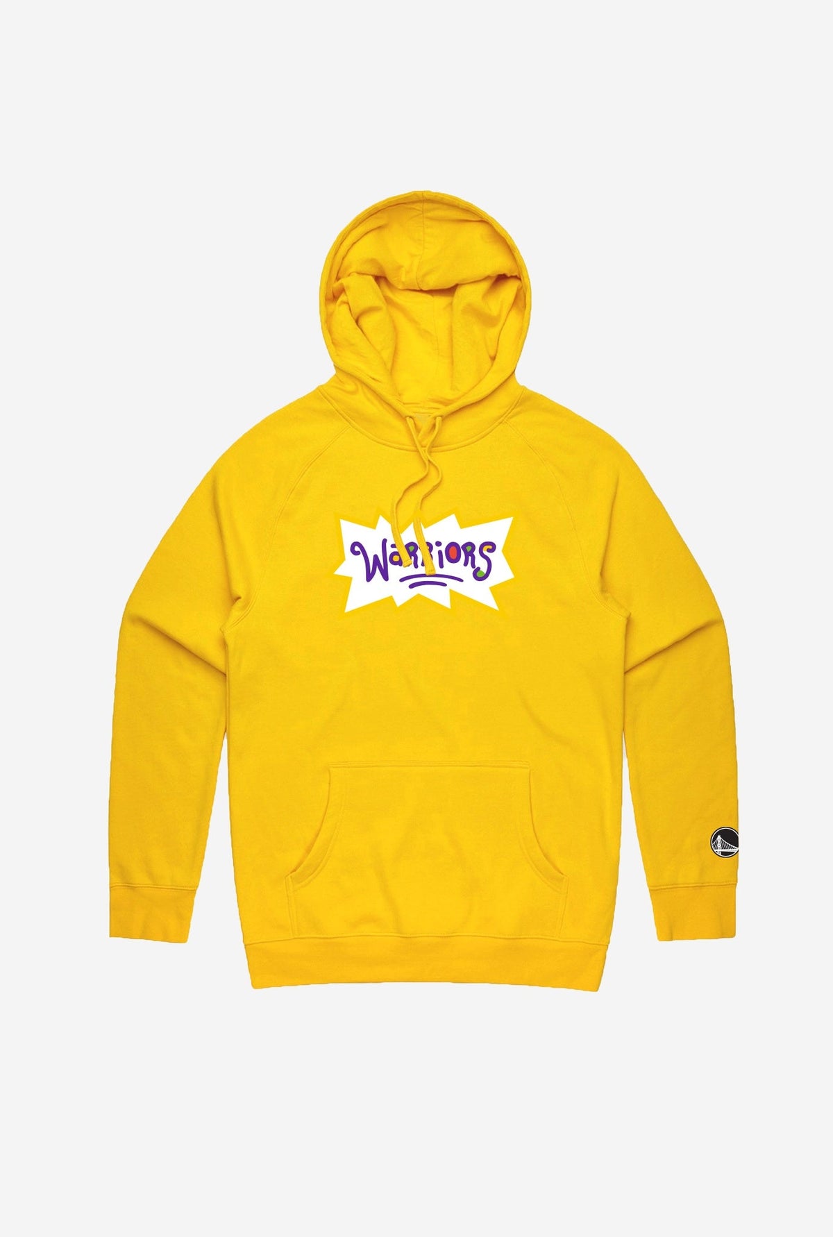 NBA x Rugrats Golden State Warriors Hoodie - Gold