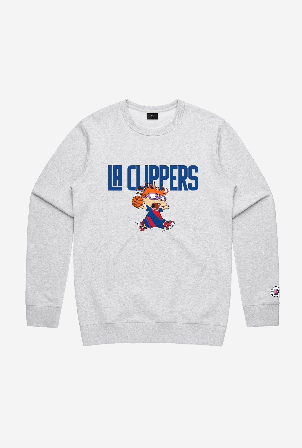 NBA x Rugrats Los Angeles Clippers Chuckie Crewneck - Grey